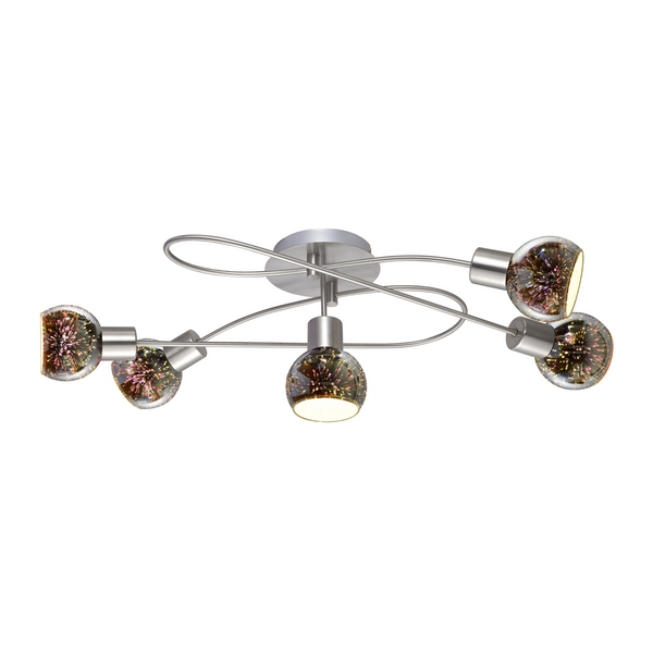 Люстра потолочная Artelamp Illusione A6125PL-5SS