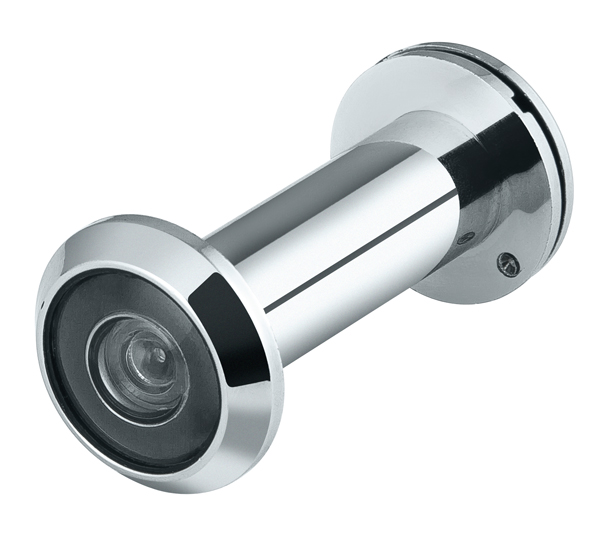 Глазок дверной Punto DVP3/NEW, 16/140/50x90 (оптика пластик, угол обзора 140) CP хром