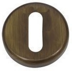 Накладка под ключ на круглом основании Colombo CD1063G-OA матовая бронза