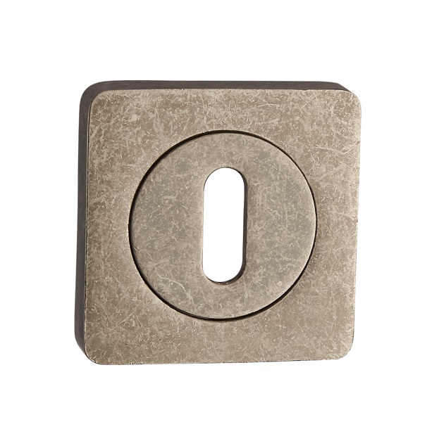 Накладка под сув ключ RENZ INOB 02 SL сереб антКВ