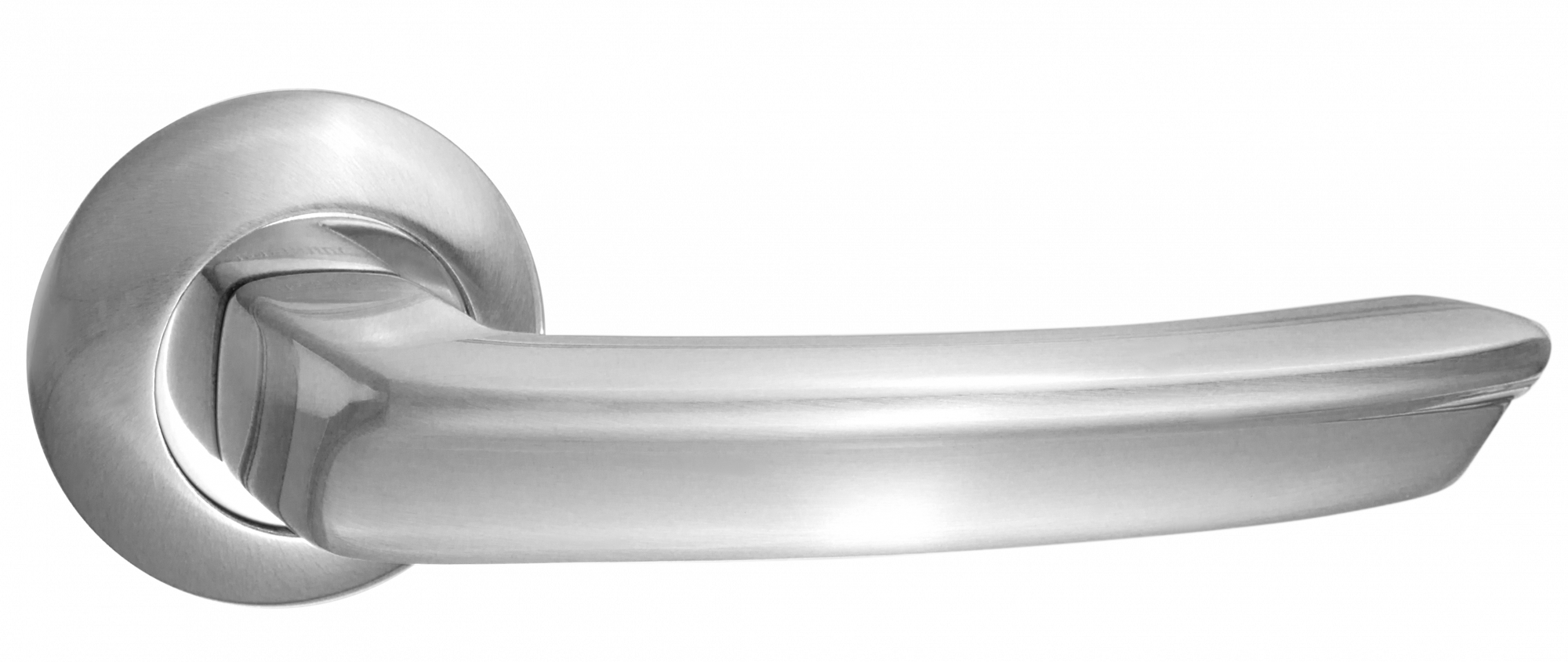 Ручки дверные RENZ INDH 85-08 SN Лучиана никель матовый