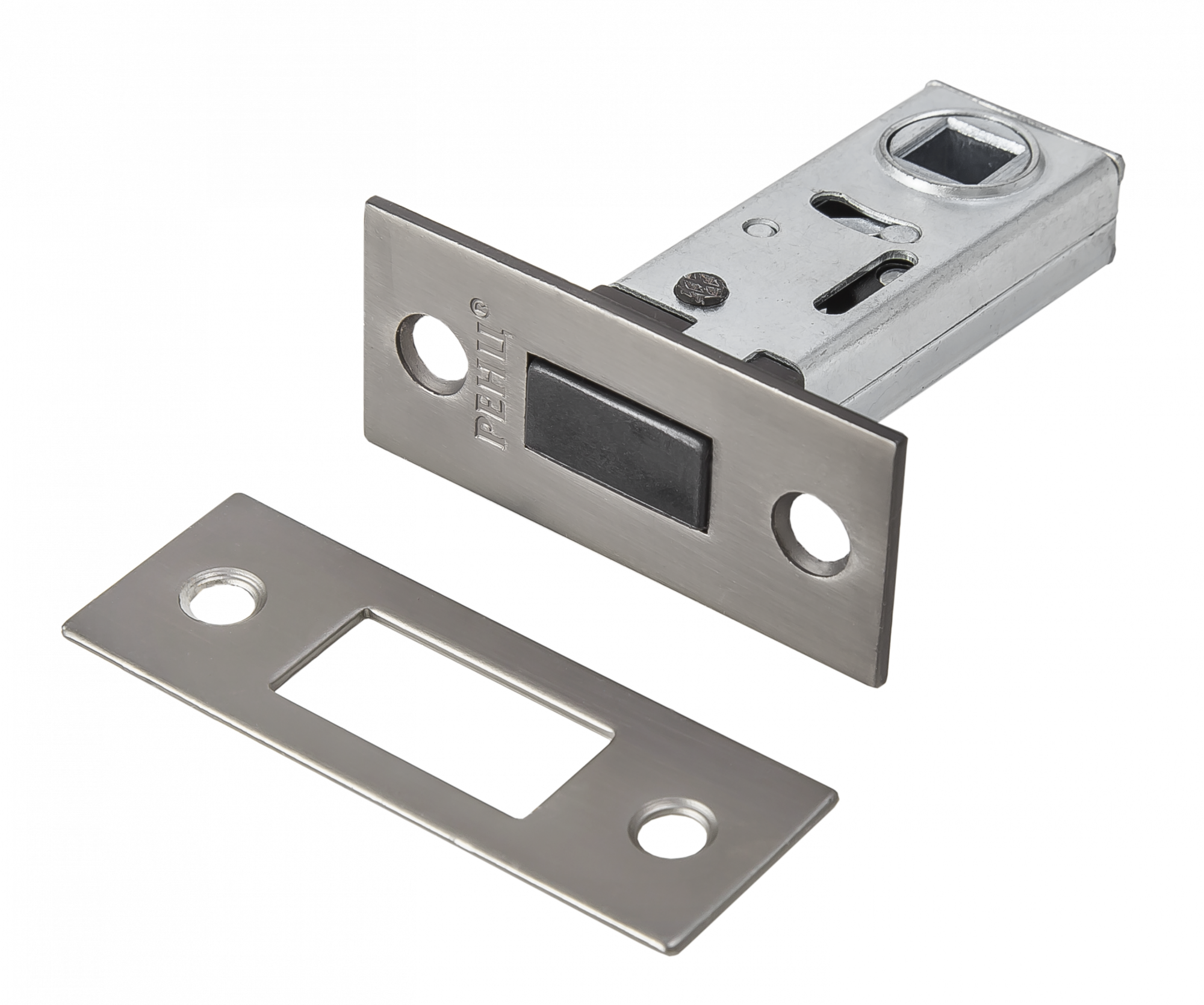 Магнитная защелка межкомнатная RENZ INMagn 5-50 MBN матовый черный никель