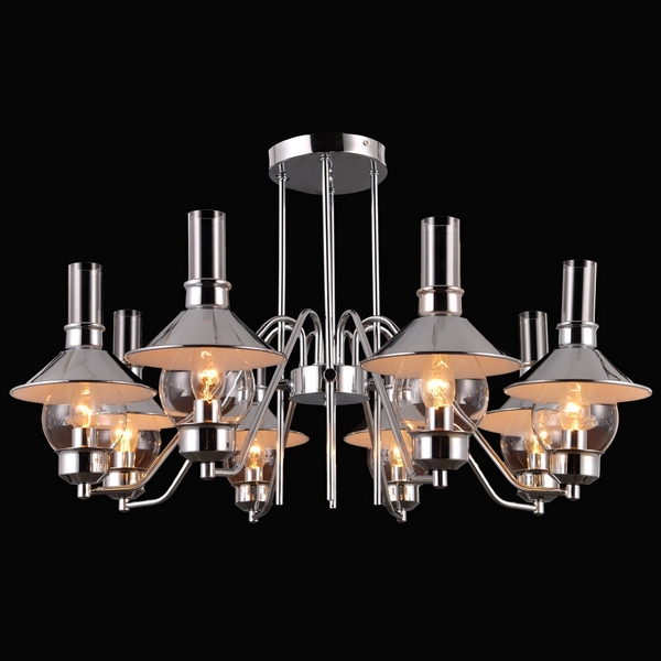 Люстра потолочная Natali Kovaltseva ALABARDA 75055/8C CHROME