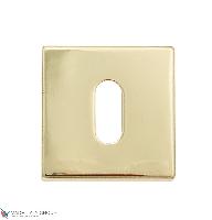 Накладка под ключ буратино на квадратном основании Fratelli Cattini KEY 8-OLV полированная лат 2 шт.