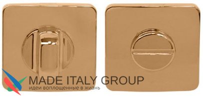 Фиксатор поворотный на квадратном основании COLOMBO PT19BZG6-VL винтаж