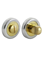 Завертка сантехническая Morelli Luxury LUX-WC-R4 COT, цвет глянцевый хром/золото