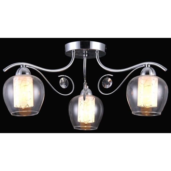 Люстра потолочная Natali Kovaltseva 75020-3C CHROME