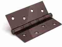 Комплект 4 шт. - Петля универсальная Fuaro 4BB/BL 100x75x2,5 АС (медь) БЛИСТЕР