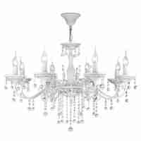 Подвесная люстра Maytoni Bellona ARM386-08-W