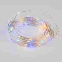 Светодиодная гирлянда Uniel Роса разноцветный ULD-S1000-100/SCB/3AA Multi IP20 Dew UL-00005483