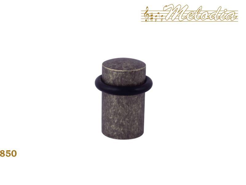 Ограничитель для двери напольный Melodia 850 Античное серебро