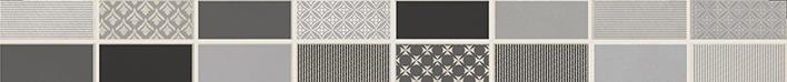 Плитка керамическая Lasselsberger Fiori Grigio Металлизированный 1506-0101 бордюр 6,5х60