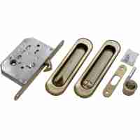 Ручки купе для раздвижных дверей Morelli MHS150 WC AB античная бронза