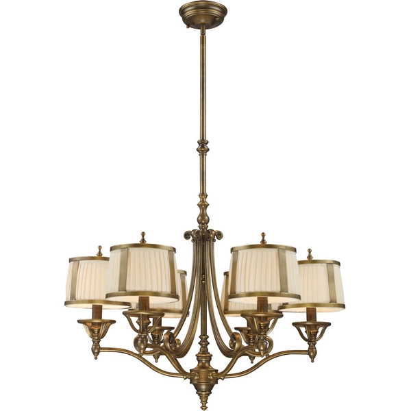 Потолочная люстра N-Light 1105 11058/6 vintage brass