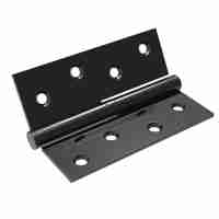 Комплект 10 шт. - Петля Fuaro (Фуаро) съемная IN4430SR-BL BN правая (413/BL-4 100x75x2,5) черный глянец БЛИСТЕР