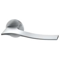 Комплект на 2 двери - Ручки дверные межкомнатные Armadillo AQUA URS MWSC-33 Итальянский тисненый