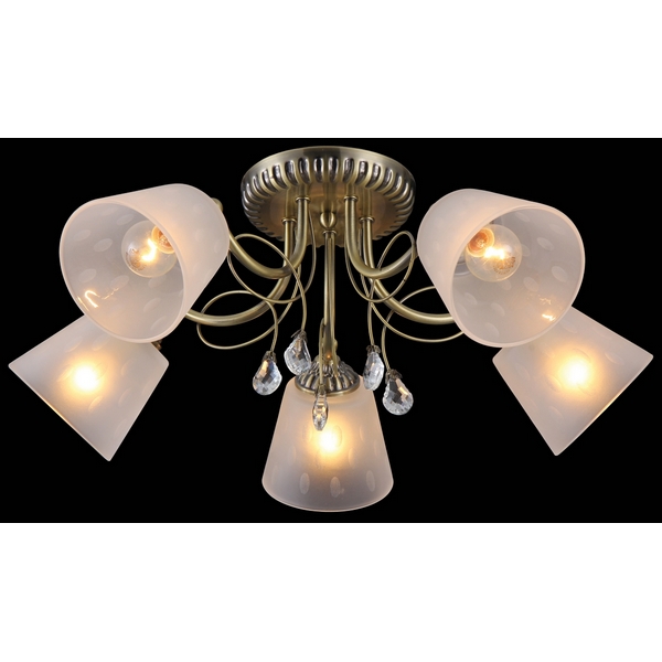 Потолочная люстра Natali Kovaltseva Majestic MAJESTIC 75014-5C ANTIQUE