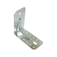 Уголок крепежный усиленный 125х125х65х1,8 цинк