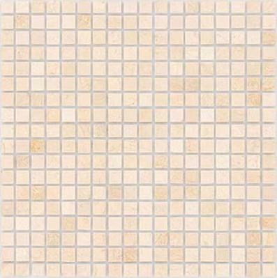 Мозаика Карамелле Pietrine Botticino POL чип 15x15х4 30,5х30,5
