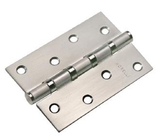 Петля дверная универсальная стальная Morelli MS 100X70X2.5-4BB PC хром