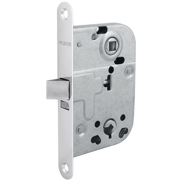 Замок межкомнатный Fuaro 2014-WC/S-CP (хром) ключ буратино