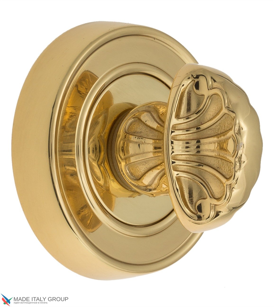 Фиксатор поворотный Venezia WC-4 D6 полированная латунь