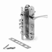 Ручки на планке для металлических дверей  Apecs T-0523-C-CR-L хром