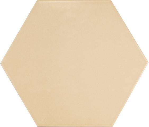 Керамогранит Equipe Hexatile Crema Mate напольная 17,5х20