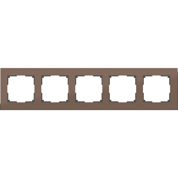 Рамка Werkel Коричневый алюминий WL11-Frame-05