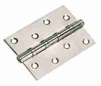 Комплект 2 шт. - Петля дверная универсальная стальная Morelli MS 100X70X2.5-4BB SN никель