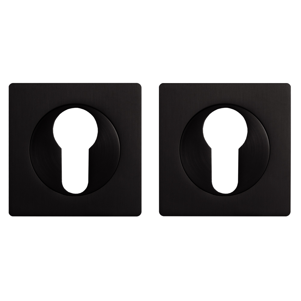 Накладка под цилиндр Ajax ET JK BL-24 черный