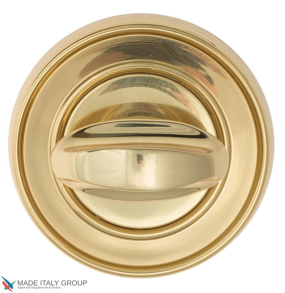 Фиксатор поворотный Venezia WC-2 D6 полированная латунь