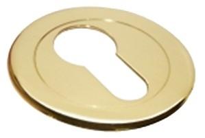 Накладка дверная с круглым основанием под цилиндр Morelli Luxury Diamond LUX-KH OTL