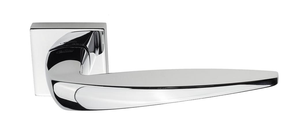 Ручка дверная межкомнатная Venezia Unique Miami Полированный хром