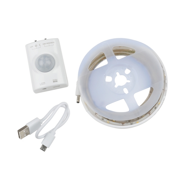 Светодиодная лента Uniel ULS-R ULS-R21-2,4W/4000K/1,0M/RECH SENSOR Smart Light блистер