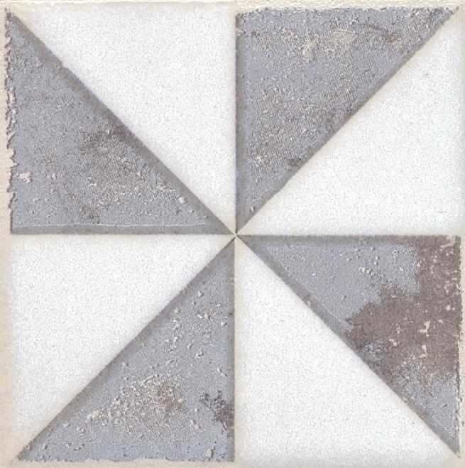 Плитка керамическая Kerama Marazzi Амальфи орнамент коричневый STG\A407\1266 вставка 9,9х9,9