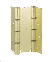 CODE 87 AO 155-30 Дверная петля барная пружинная двусторонняя ALDEGHI 155x30 матовая латунь