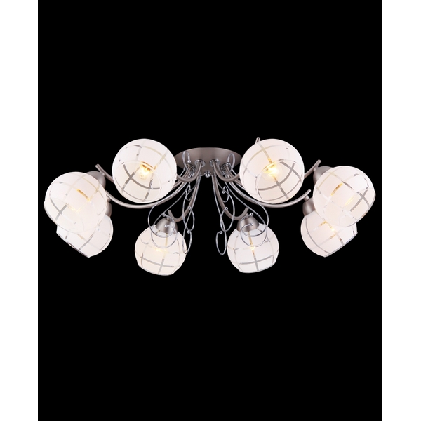 Потолочная люстра Natali Kovaltseva 11446 11446/8C NICKEL, CHROME