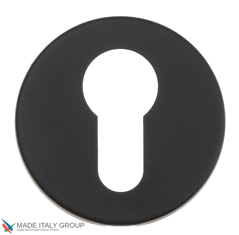 Накладка дверная под цилиндр Venezia CYL-1 FSR черный (2 шт.)