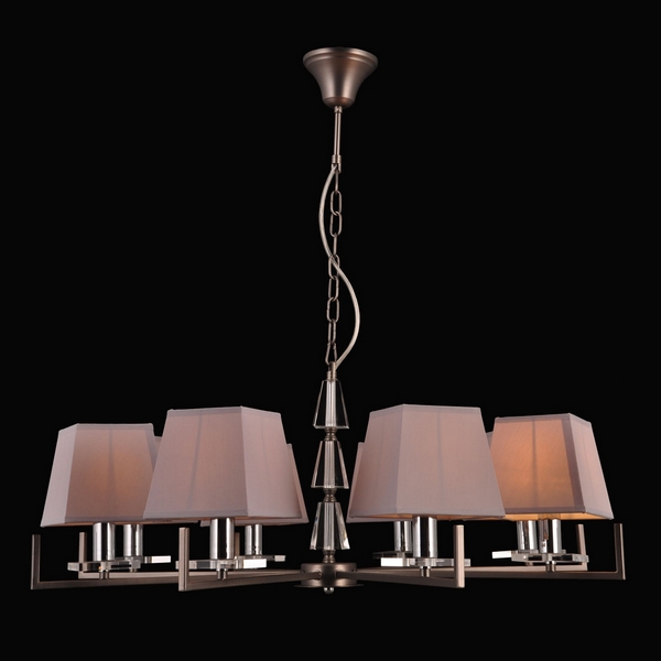 Люстра подвесная Natali Kovaltseva 75006/8C SILVER GRAY