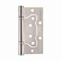 Комплект 4 шт. - Петля Fuaro (Фуаро) универсальная без врезки IN4300W SN (300-2BB 100x2) мат. Никель