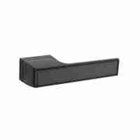 Ручка дверная на скрытой розетке Tupai Melody Vario 3089-153 черный R ф/з