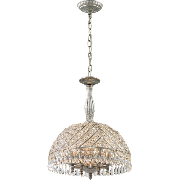 Подвесная люстра N-Light 650 650-06-02 sunset silver