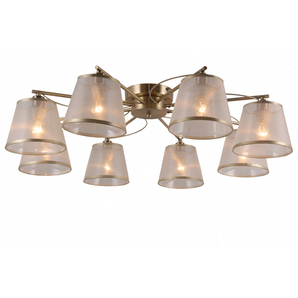 Потолочная люстра Natali Kovaltseva 79015 79015/8C ANTIQUE