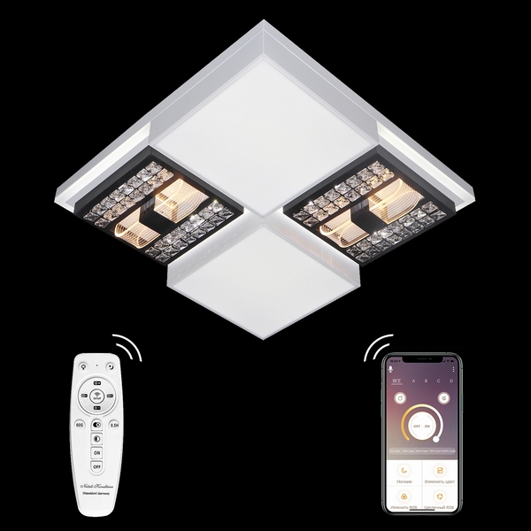 Потолочная люстра Natali Kovaltseva HIGH-TECH LED LAMPS HIGH-TECH LED LAMPS 82011