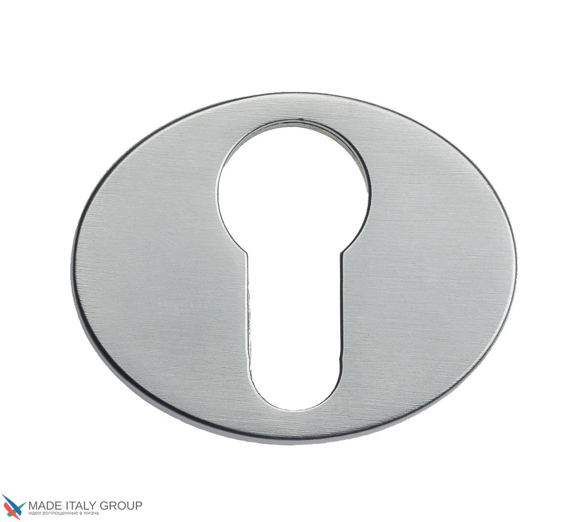 Накладка на цилиндровый механизм CYL Venezia "QUATTORDICI" D100,101 матовый хром 2 шт.
