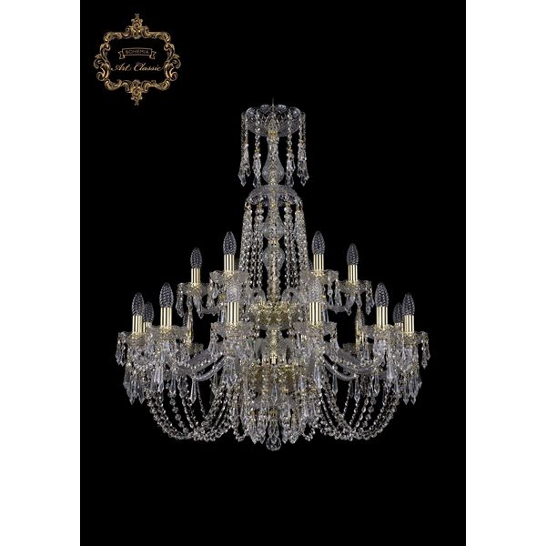 Люстра подвесная Art Classic 11.23.12+6.300.2d.XL-96.Gd.Dr