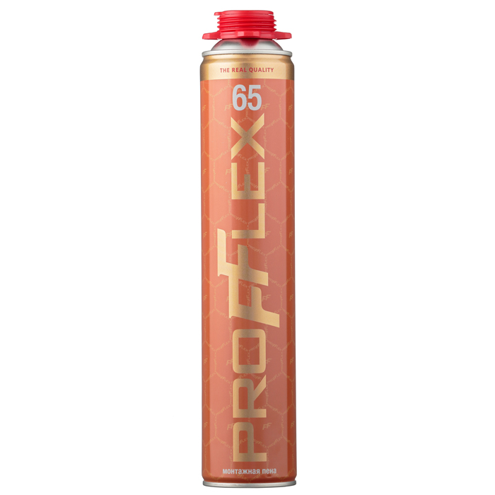 Пена монтажная PROFFLEX PRO GOLD 65л летняя