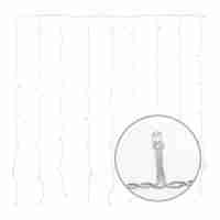 Светодиодная гирлянда Uniel занавес 220V теплый белый ULD-C2030-240/DTA Warm White IP20 UL-00003680