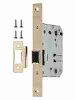 Замок двериой межкомнатный сантехнический Fuaro WC F72-50 GP латунь